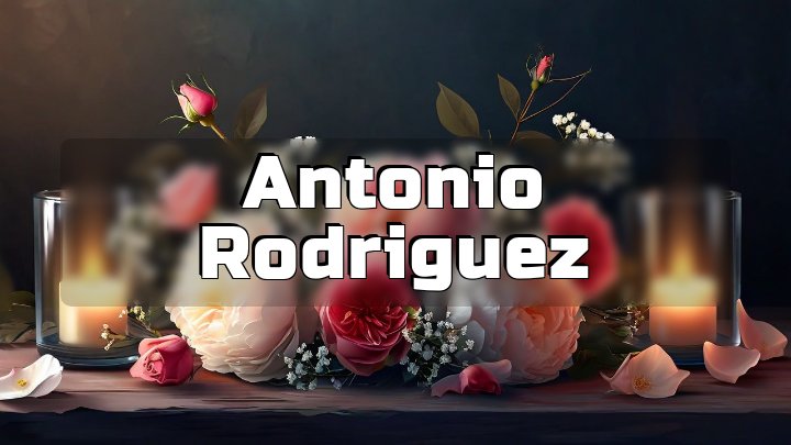 Antonio Rodriguez, Greenwood, AR