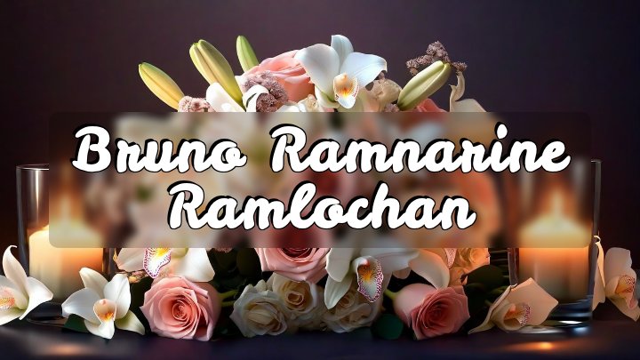 Bruno Ramnarine Ramlochan, Etobicoke, ON