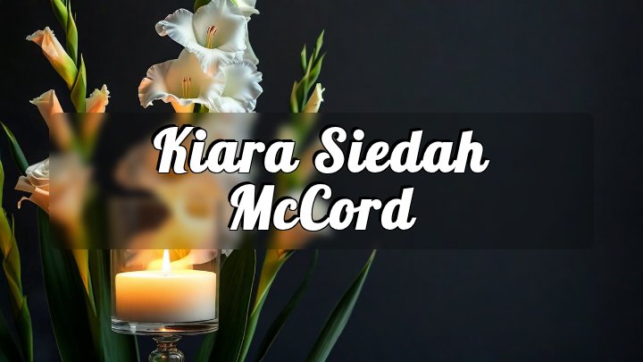 Kiara Siedah McCord, Fort Valley, GA
